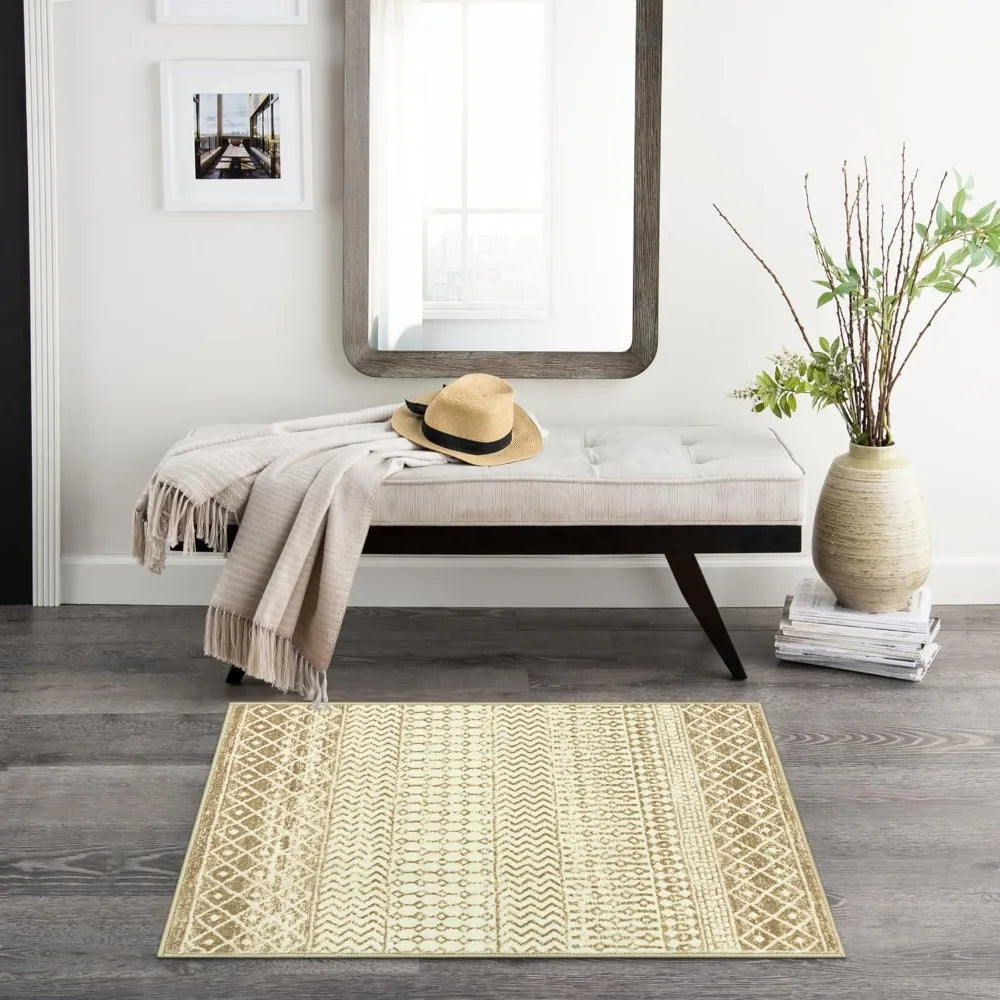 5' X 7' Indoor Area Rug, Ultra Soft Non-Slip, Washable, 4 Colors