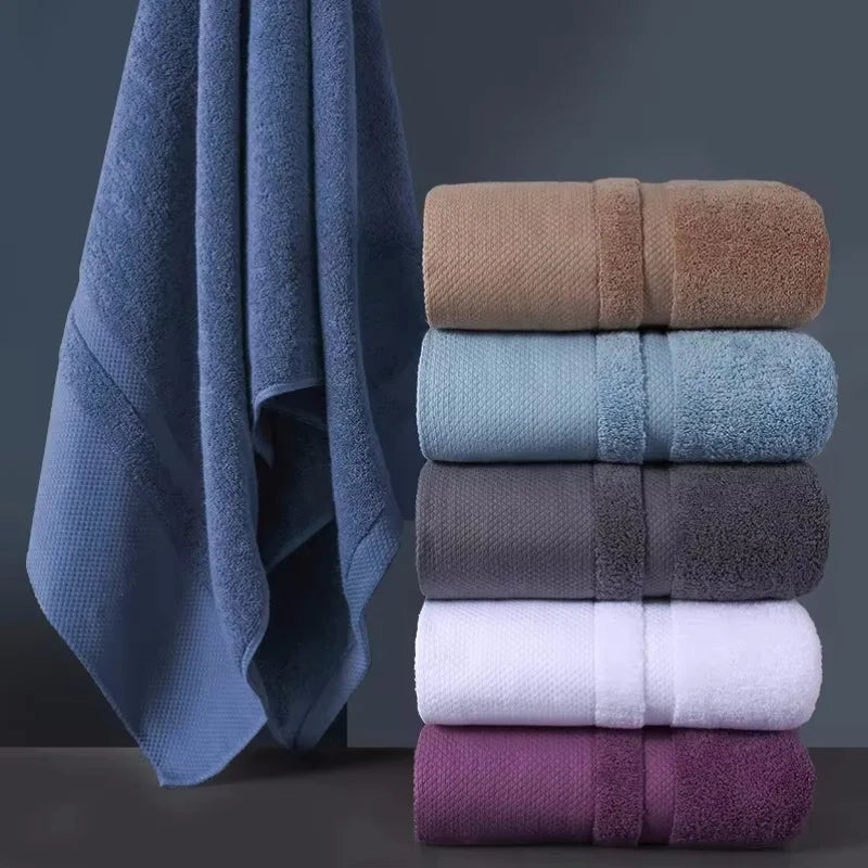 Solid Color Cotton Hand Towels, Super Absorbent, Thick, and Soft, 6 Colors