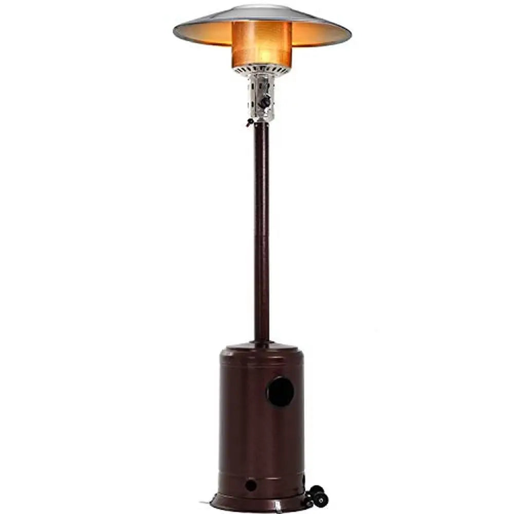 Outdoor Patio Heater, Propane Gas, 41,000 BTU, Steel Base/Stable & Safe