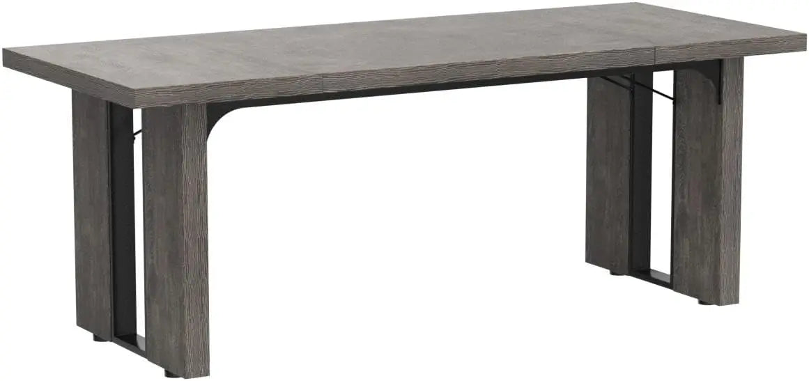 71 Inch Dining Table, Seats 6 to 8 People, Rustic Style, 3 Colors