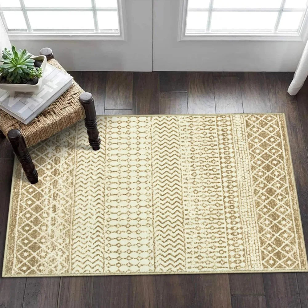 5' X 7' Indoor Area Rug, Ultra Soft Non-Slip, Washable, 4 Colors