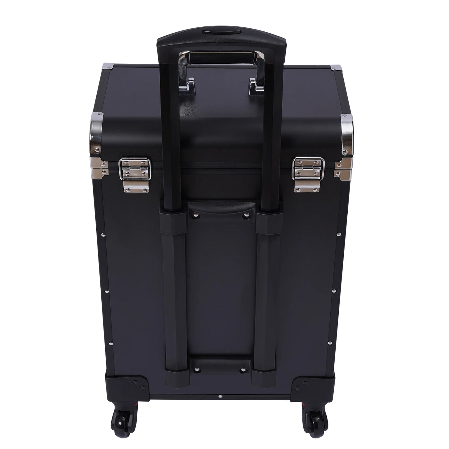 3 Tier Rolling Makeup Case Storage, with Locks, Professional Cosmetic Trolley, 2 Colors