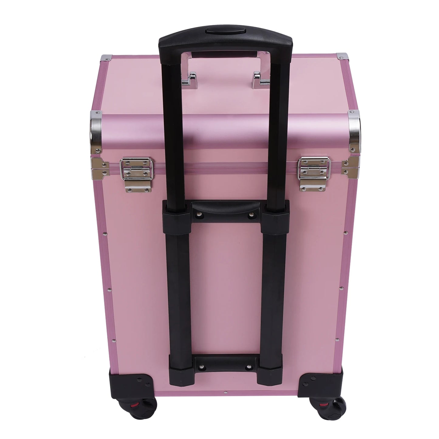 3 Tier Rolling Makeup Case Storage, with Locks, Professional Cosmetic Trolley, 2 Colors