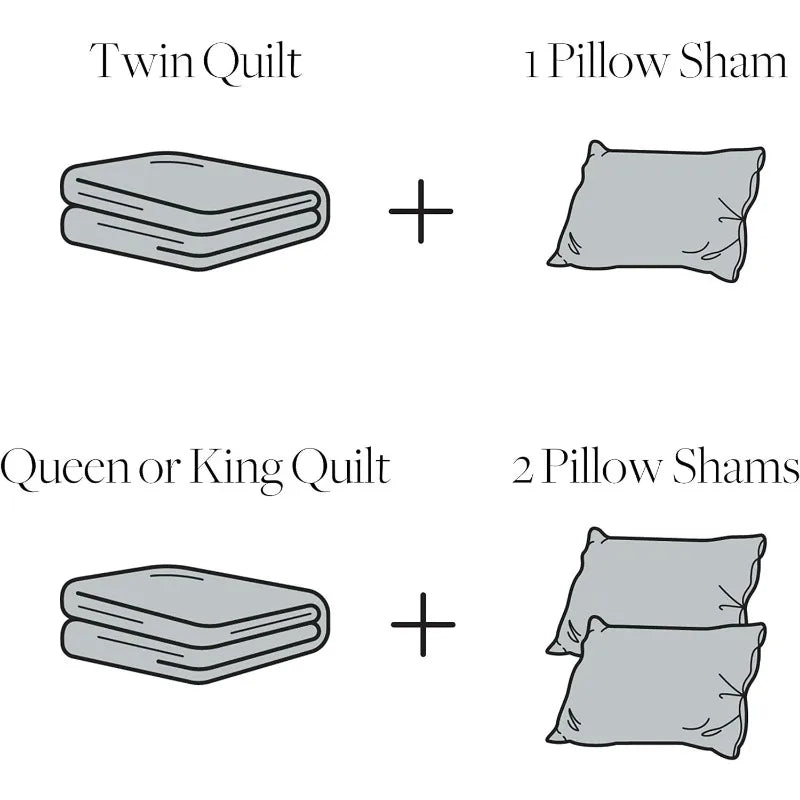 Lightweight Quilted Cotton Bedspread, Pillow Sham(s), 4 Sizes, 8 Colors