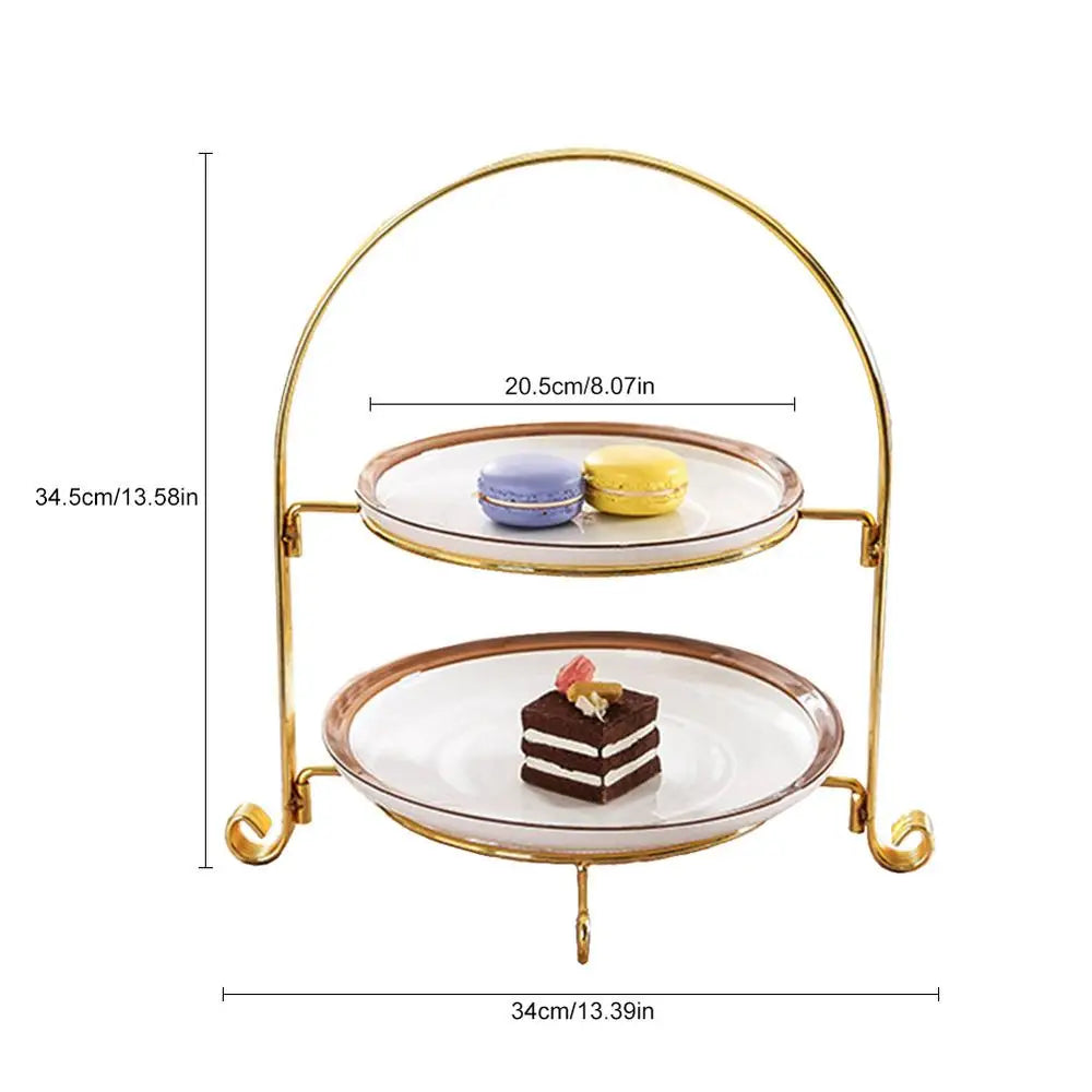 Two - Layer Serving Tray