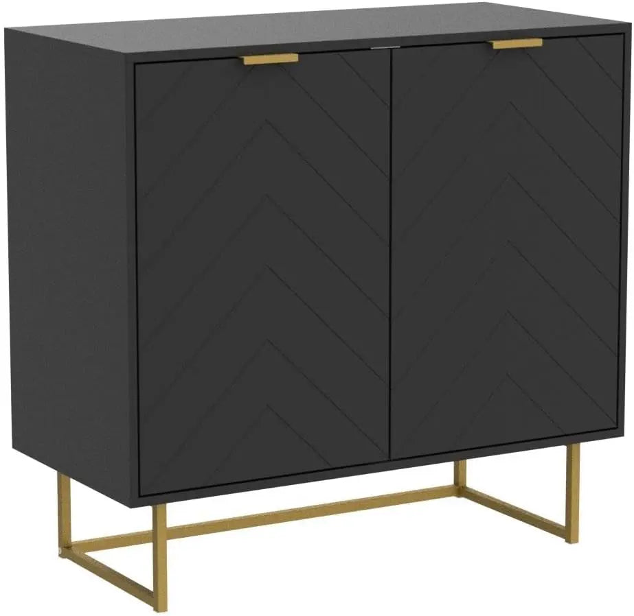 Sideboard Buffet Cabinet, Storage with Adjustable Shelf, 3 Colors